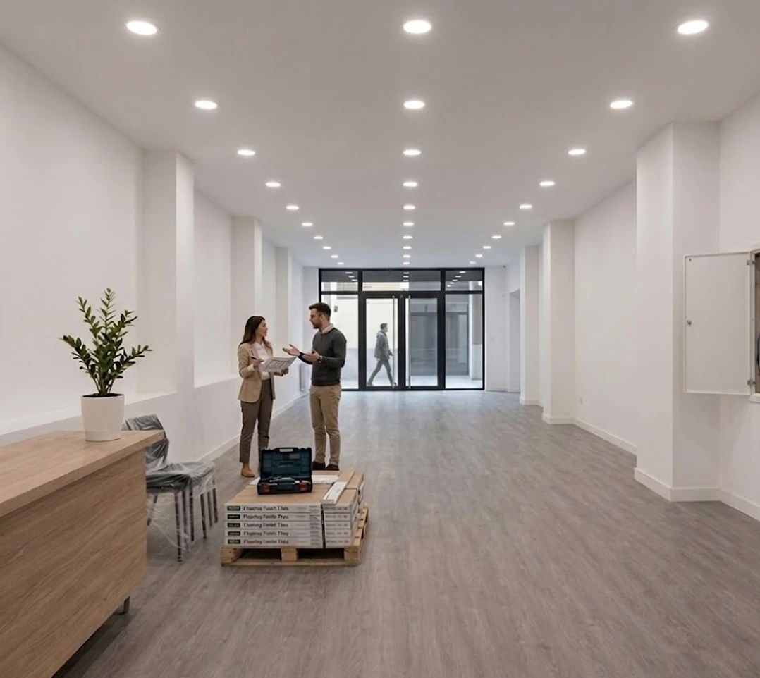 Local comercial de 140 metros cuadrados acondicionado para aulas
